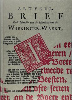 Artykel-brief Ende Instructie voor de Molenaars van de Wieringer-Waert - Jan Bremer (ISBN 9789052700014)