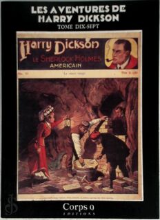Les Aventures de Harry Dickson Tome 17 - Jean Ray (ISBN 9782904846595)