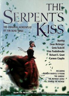 The Serpent's Kiss - Tim Rose Price (ISBN 9780752813035)