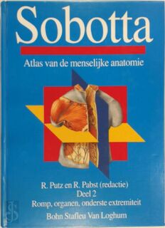 Sobotta Atlas van de menselijke anatomie - R. Putz, R. Pabst (ISBN 9789031317332)