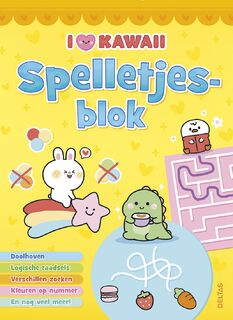 I love Kawaii Spelletjesblok - ZNU (ISBN 9789044767544)