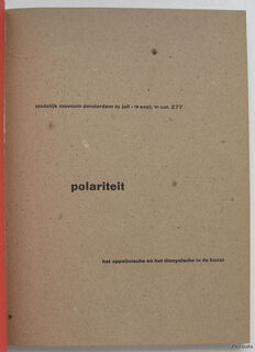 Polariteit - Amsterdam (Netherlands). Stedelijk Museum