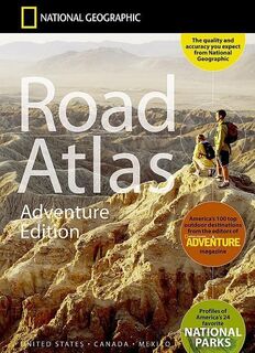 Road Atlas - Adventure Edition - National Geographic Maps (ISBN 9780792289890)