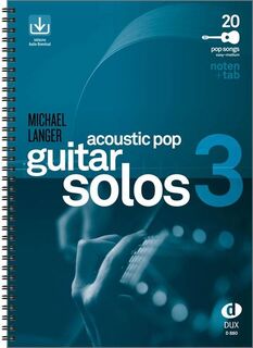 Acoustic Pop Guitar Solos 3 - Michael Langer (ISBN 9783868492705)