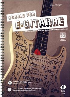Schule für E-Gitarre - Michael Langer (ISBN 9783868492712)