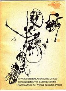 Junge Niederländische Lyrik [1965] - Ludwig Kunz, Lucebert [Ill.], Hugo Claus, Jan G. Elburg, Gerrit Kouwenaar, Gust Gils, Hans Sleutelaar, Simon Vinkenoog, Bert Schierbeek, Hans Verhagen, S. Polet