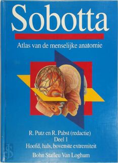 Sobotta Atlas van de menselijke anatomie - R. Putz, R. Pabst (ISBN 9789031317325)