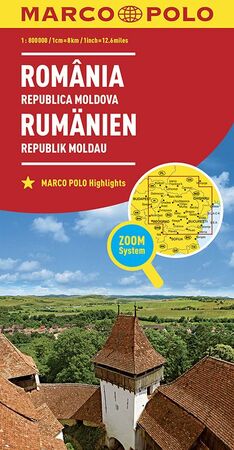 MARCO POLO Länderkarte Rumänien, Republik Moldau 1:800 000 - MARCO POLO Länderkarte Rumänien, Republik Moldau 1:800 000 -