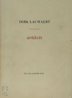 Artikels - Dirk Lauwaert (ISBN 9782930128054)