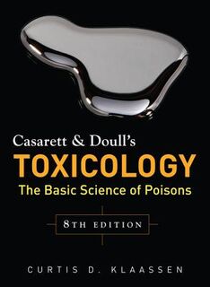 Casarett & Doull's Toxicology - Curtis Klaassen (ISBN 9780071769235)