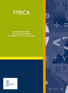 Fysica - Michael Monte (ISBN 9789043041355)