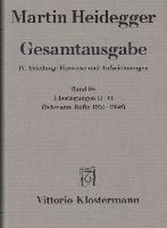 Gesamtausgabe. IV. Abteilungen: Hinweise und Aufzeichnungen - Martin Heidegger (ISBN 9783465038153)