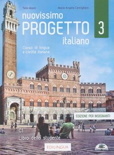 NUOVISSIMO PROGETTO 3 ITALIANO C1 Libero dello studente - Telis Marin (ISBN 9788831496025)