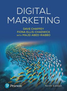 Digital Marketing - Dave Chaffey, Fiona Ellis-Chadwick, Majd Abed-Rabbo (ISBN 9781292738086)