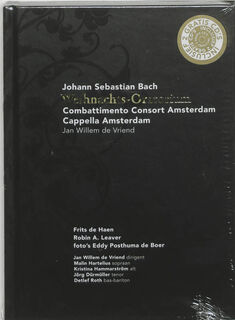 Weihnachtsoratorium + 2 CD's - J. W. de Haan, R.A. J.S. / Leaver Bach (ISBN 9789087490058)