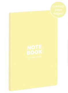Pastel Yellow A5 Notebook - Teneues (ISBN 9781623259600)