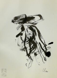 Claus - Originele tekening [zonder titel - verso: zeurpiet] - CLAUS, Hugo