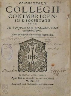 Commentarii Collegii Conimbricensis e Societate Iesu - Coimbra