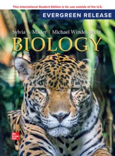 Biology: 2024 Release ISE - Sylvia Mader, Michael Windelspecht (ISBN 9781266940026)
