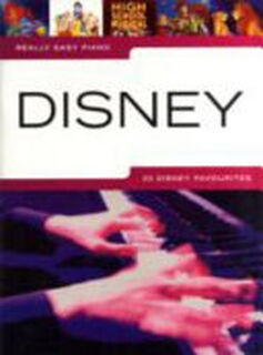 Really Easy Piano Disney - (ISBN 9781849381772)