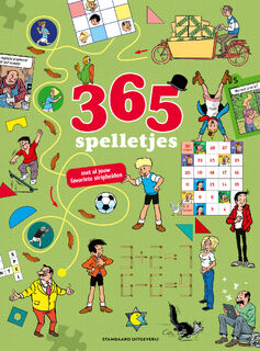 365 spelletjes met al jouw favoriete stripfiguren - Hec Leemans, Willy Vandersteen, Merho, Jef Nys (ISBN 9789002286704)