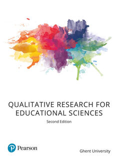 Qualitative Research for Educational Sciences - Geert van Hove (ISBN 9781784346669)
