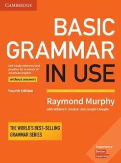 Basic Grammar in Use Student's Book without Answers - Raymond Murphy (ISBN 9781316646755)
