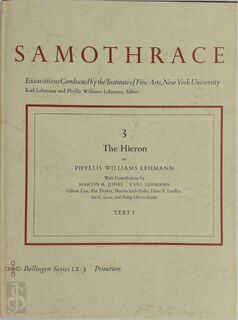 Samothrace, Volume 3 - Phyllis Williams Lehmann (ISBN 9780691098234)