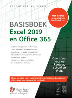 Basisboek Excel 2019, 2016 en Office 365 - Studio Visual Steps (ISBN 9789059054950)