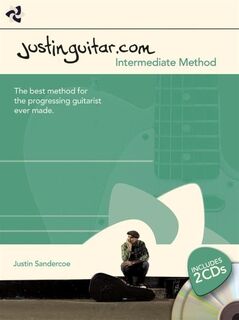 The Justinguitar.com Intermediate Method - Justin Sandercoe (ISBN 9781780386898)