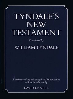 Tyndale's New Testament (ISBN 9780300065800)