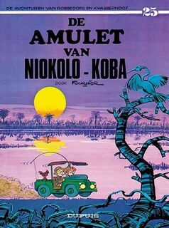 Robbedoes & kwabbernoot 25. de amulet van niokolo-koba - Jean-Claude Fournier (ISBN 9789031400317)