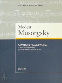 SAMTLICHE KLAVIERWERKE - Modest Musorgsky - Modest Musorgsky (ISBN 9783833113451)