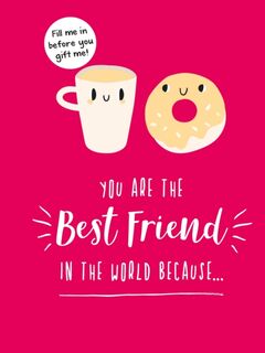 You Are the Best Friend in the World Because… - Summersdale Publishers (ISBN 9781787835283)