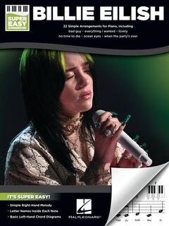 Billie Eilish - Super Easy Songbook - Billie Eilish (ISBN 9781540094209)