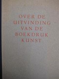 Over de uitvinding van de boekdrukkunst [...] - Douglas C. Mcmurtrie