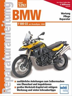 BMW F 800 GS ab Modelljahr 2008 - Franz Josef Schermer (ISBN 9783716821497)
