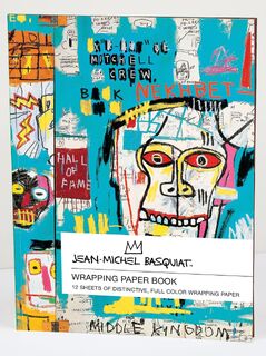 Jean-Michel Basquiat Wrapping Paper Book - Teneues (ISBN 9781623259228)