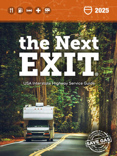 The Next Exit 2025: USA Interstate Highway Service Guide - William Watson (ISBN 9780963010315)