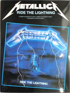 Metallica Ride the Lightning Tab - Music Sales Corporation (ISBN 9780711938052)