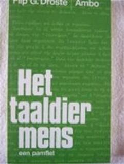 Taaldier mens - Droste (ISBN 9789026302909)