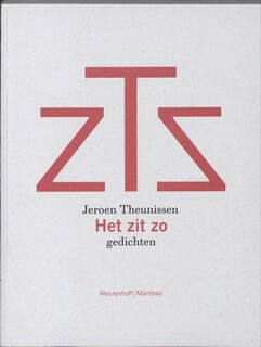Het zit zo - Jeroen Theunissen (ISBN 9789085421863)