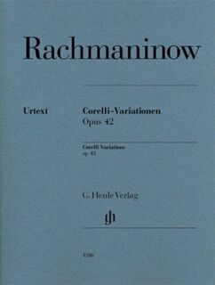 Corelli-Variationen op. 42 - Sergej Rachmaninow (ISBN 9790201812069)