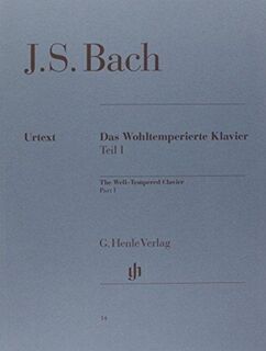 Das Wohltemperierte Klavier Teil I BWV 846-869 - Johann Sebastian Bach (ISBN 9790201800141)