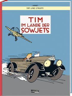 Tim und Struppi: Tim im Lande der Sowjets - farbige Ausgabe - Hergé (ISBN 9783551730176)