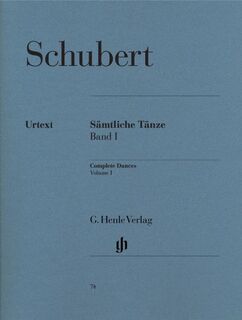 Schubert, Franz - Sämtliche Tänze, Band I - Franz Schubert (ISBN 9790201800745)