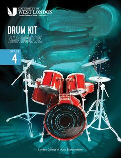 London College of Music Drum Kit Handbook 2022: Grade 4 - London College of Music Examinations (ISBN 9790570123766)