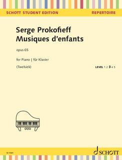Prokofieff: Musiques D'enfants Op. 65 for Piano - Sergej Prokofjew (ISBN 9783795732615)