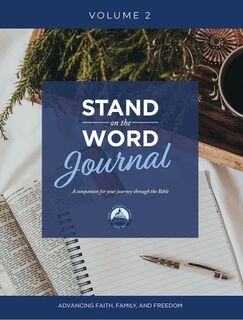 Stand on the Word Journal: A Companion for Your Journey Through the Bible Volume 2 - Tony Perkins (ISBN 9781956454871)