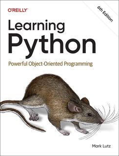 Learning Python - Mark Lutz (ISBN 9781098171308)